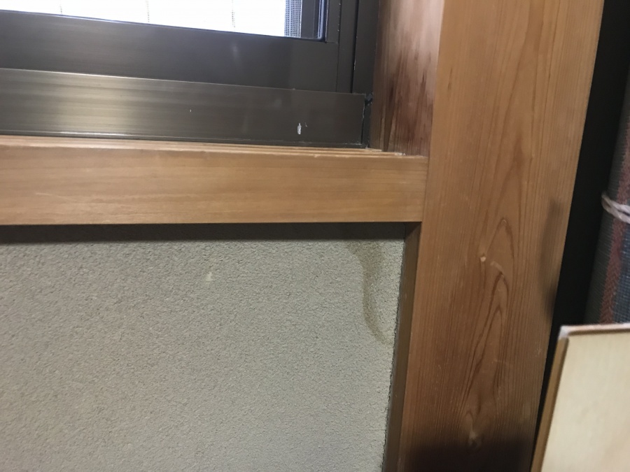 現地調査　サッシ周り