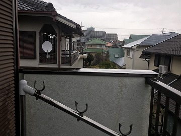 現地調査　雨漏り調査