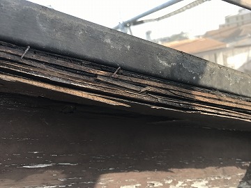 カラーベスト屋根　屋根調査