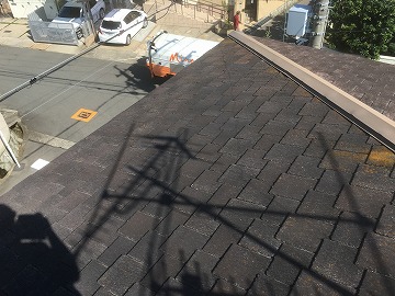 施工前の既存屋根