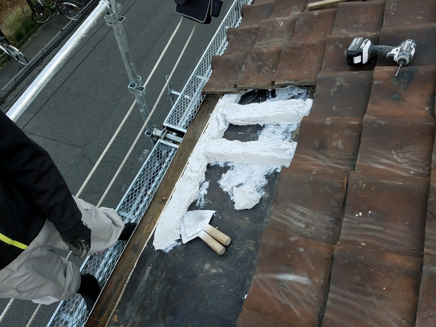 下地なんばん敷き詰め