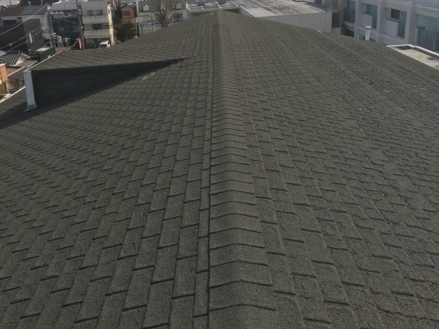 カバー工法前のコロニアル屋根