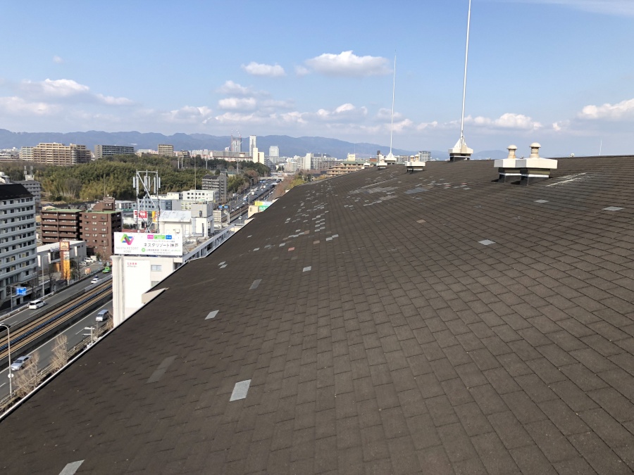 アスファルトシングル施工