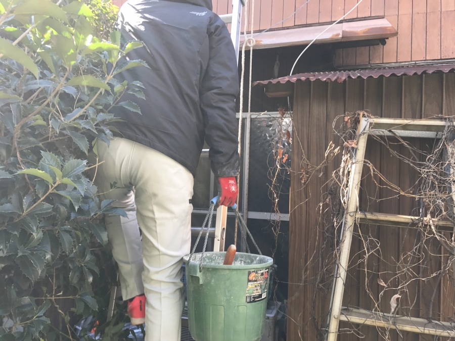 漆喰詰め直し工事