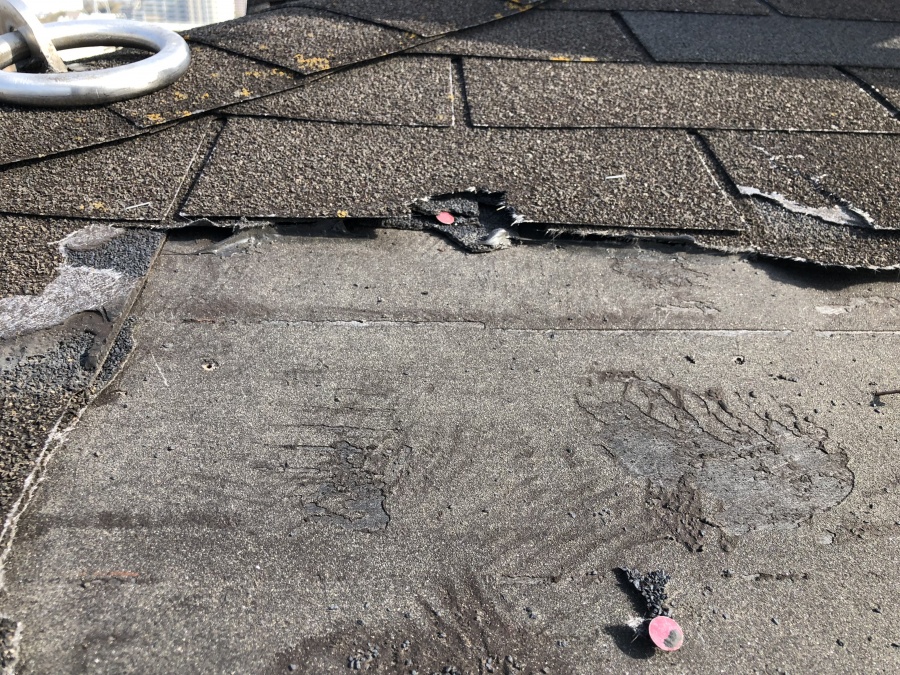 アスファルトシングル施工