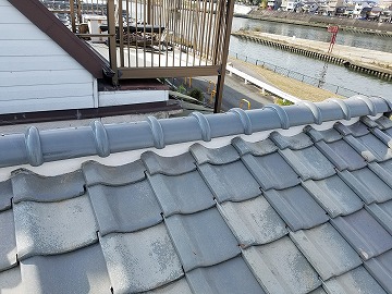 防災棟の施工完了の様子