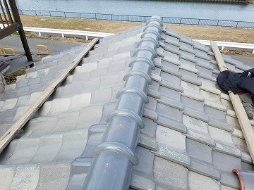 防災棟の施工完了の様子