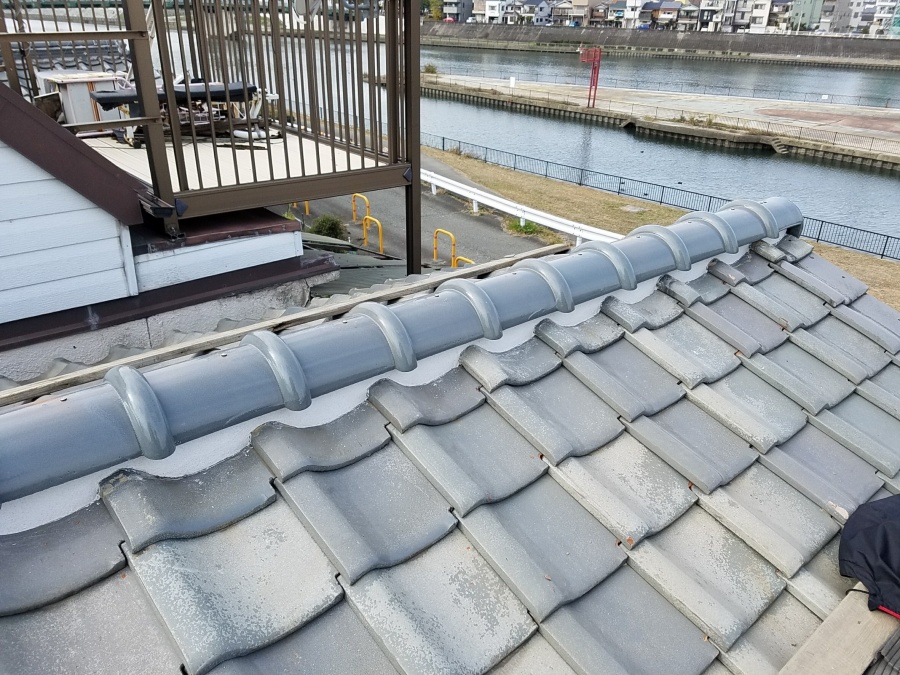 防災棟の施工の見本