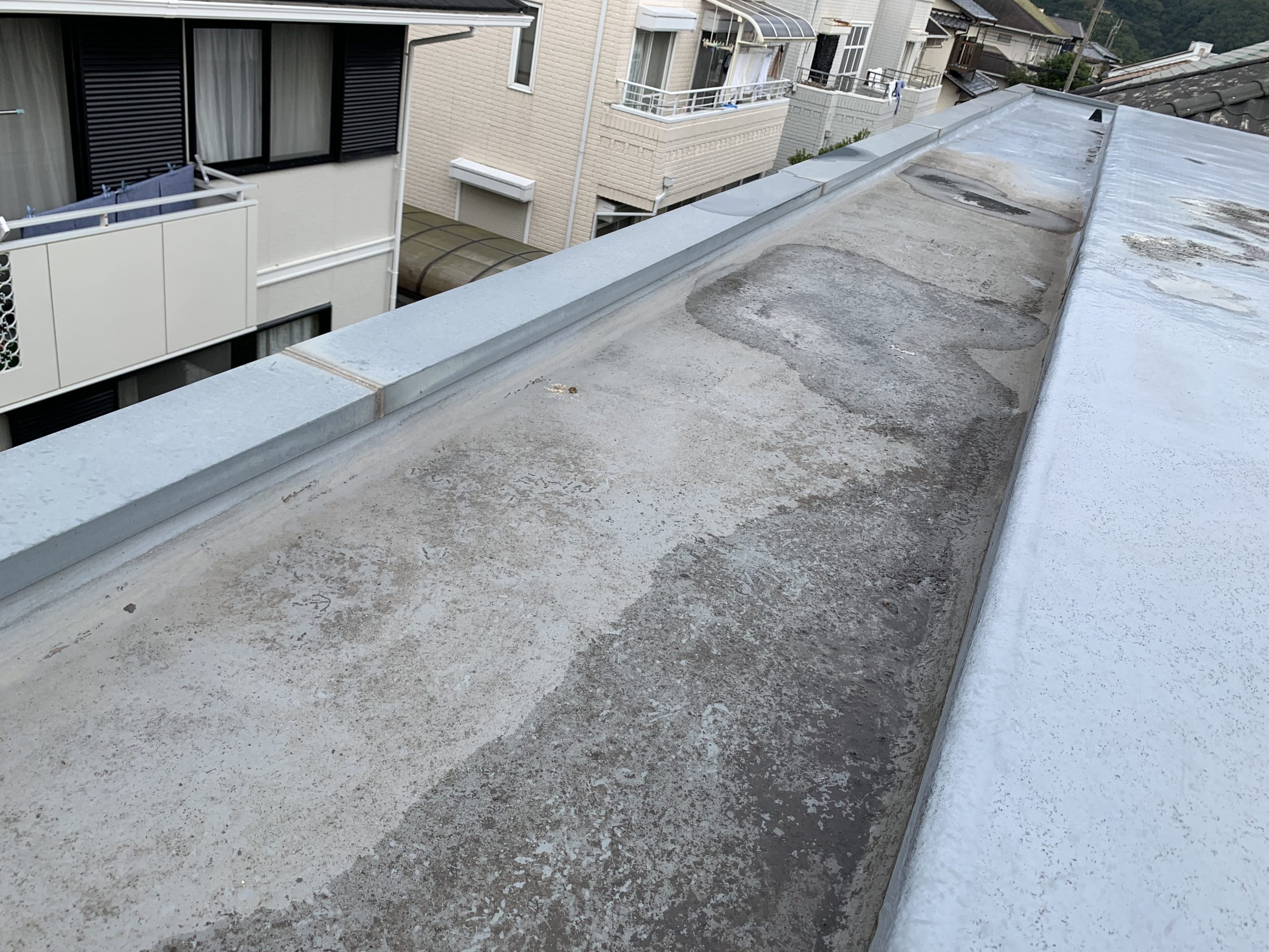 屋上の防水層