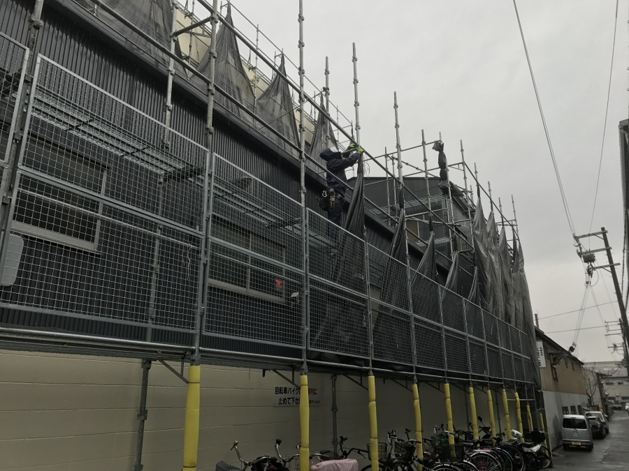 足場作成　紹介