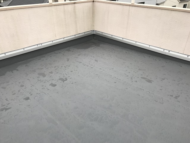 施工後の屋上防水