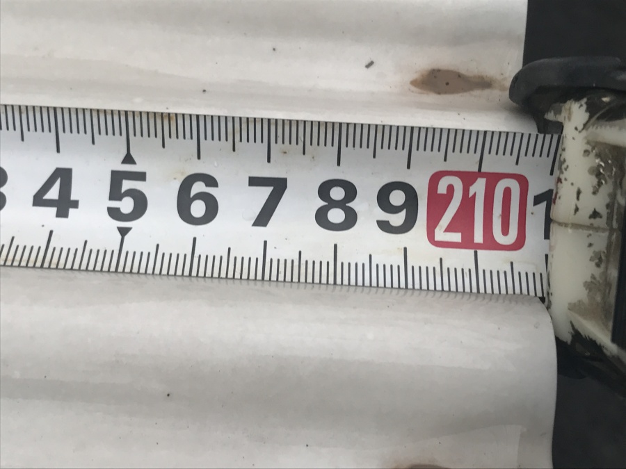 既存波板の様子