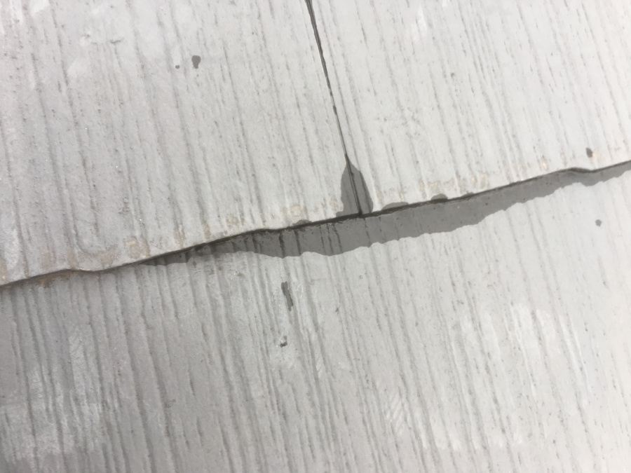 雨漏り調査開始　縁切り