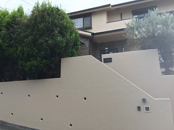 堀の外壁塗装の完成