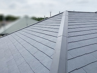 葺き替え後の屋根