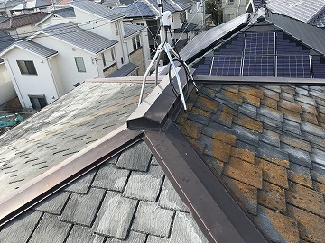 カラーベスト屋根　屋根調査