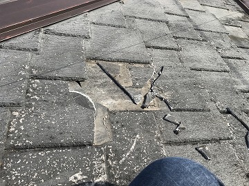 カラーベスト屋根　屋根調査