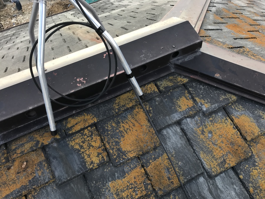 屋根葺き替え　換気棟