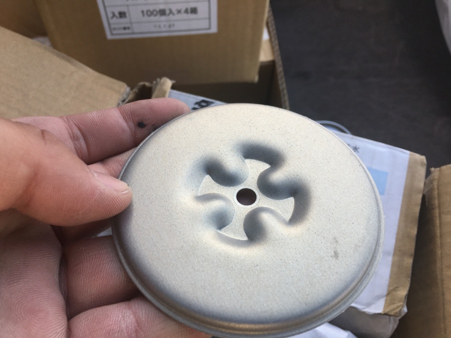 塩ビ鋼板ディスク