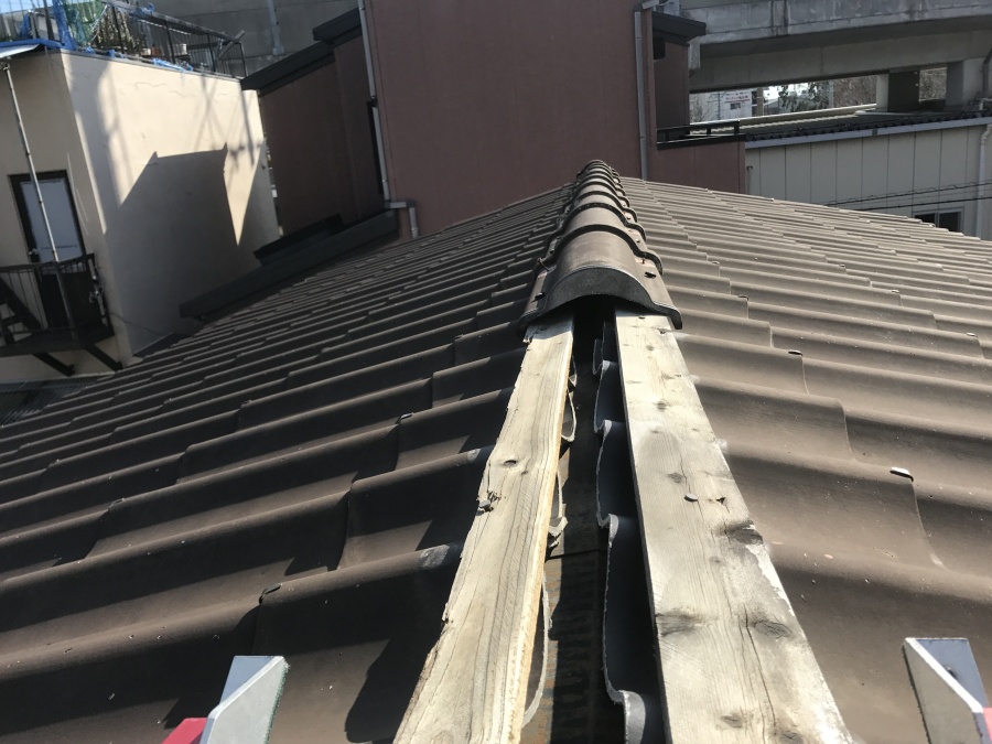 大屋根の雨漏り調査