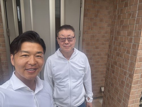 屋根カバーとシール打ち替え工事をさせて頂いたM様