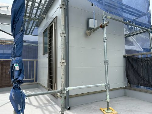 外壁塗装後の様子