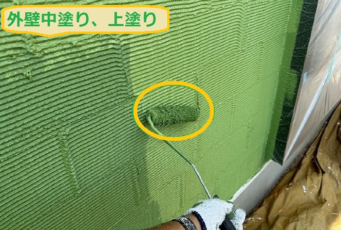 箕面市｜工事内容を公開！2階建てサイディング外壁リフォーム｜日本ペイント塗料を使用