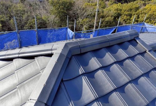 屋根葺き替え後の写真