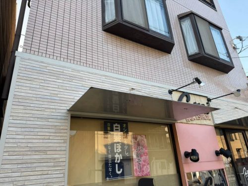 外壁工事が完了した写真