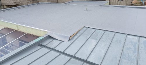 屋上防水後の写真