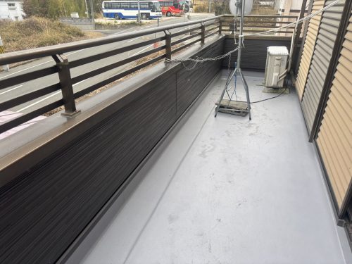 改修工事後のベランダ