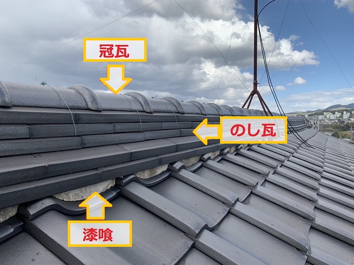 枚方市｜棟瓦の修理方法を徹底解説！おすすめの工法と施工のポイント