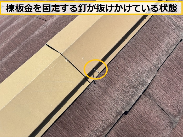 高槻市｜パミール屋根の無料点検！層間剥離が問題となった廃盤屋根材を調査