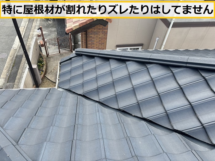 豊中市｜戸建てで雨漏り発生！「ルーガ雅」屋根の雨漏り原因を無料調査