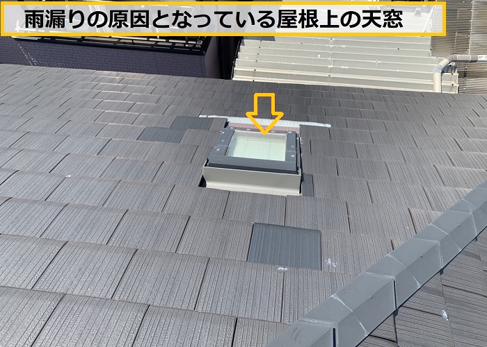 箕面市｜天窓からの雨漏り原因を徹底調査！豪雨被害の修理ポイントとは