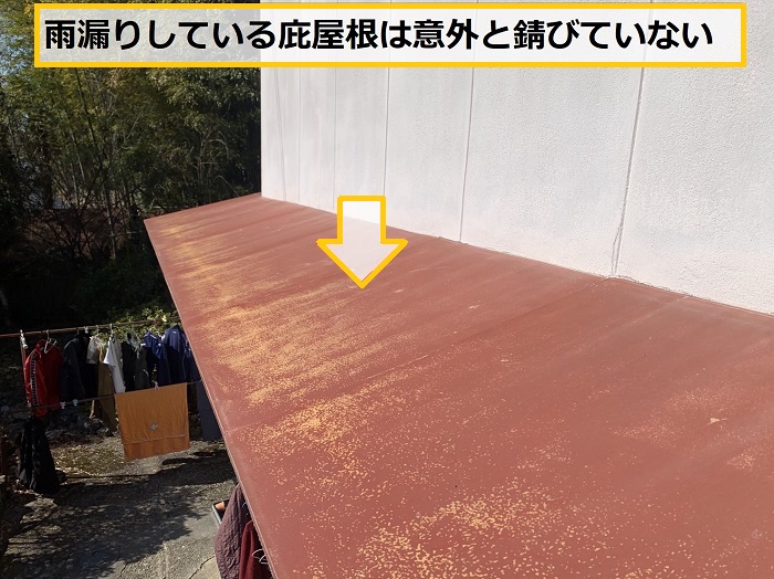 豊中市｜庇屋根の雨漏り修理内容とは？下地腐食の現場を無料点検で徹底解説！