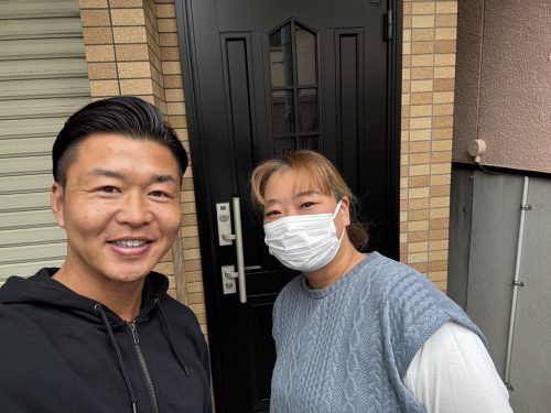 四條畷市でベランダ屋根貼り替え工事をさせて頂いたT様