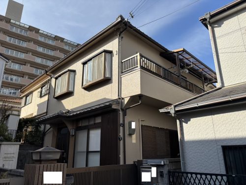 外壁塗装後の外観