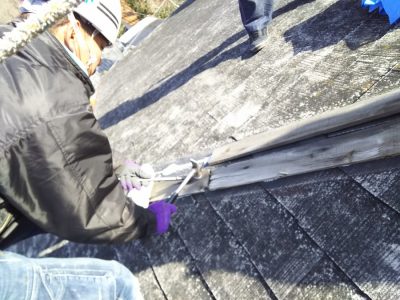 棟板金交換　施工事例