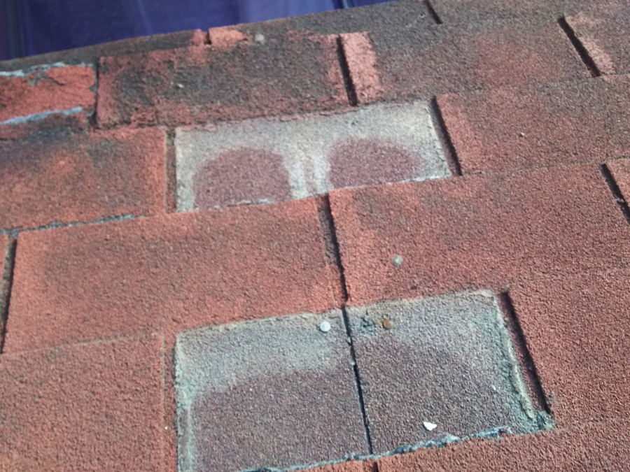 下屋根の雨漏り調査