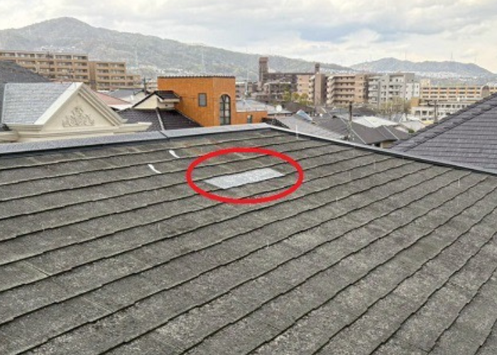 屋根差し替え完了