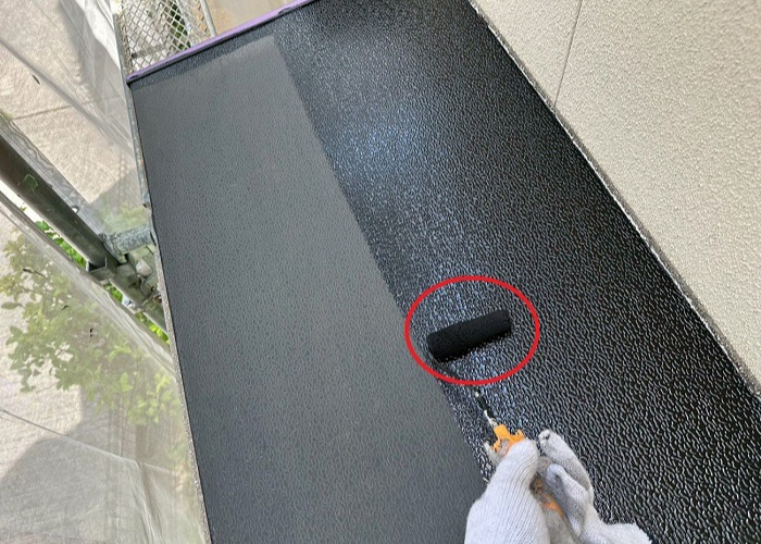 大阪市錆止め塗布