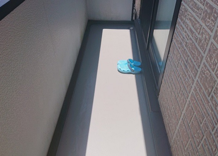 大阪市ベランダ防水工事完了