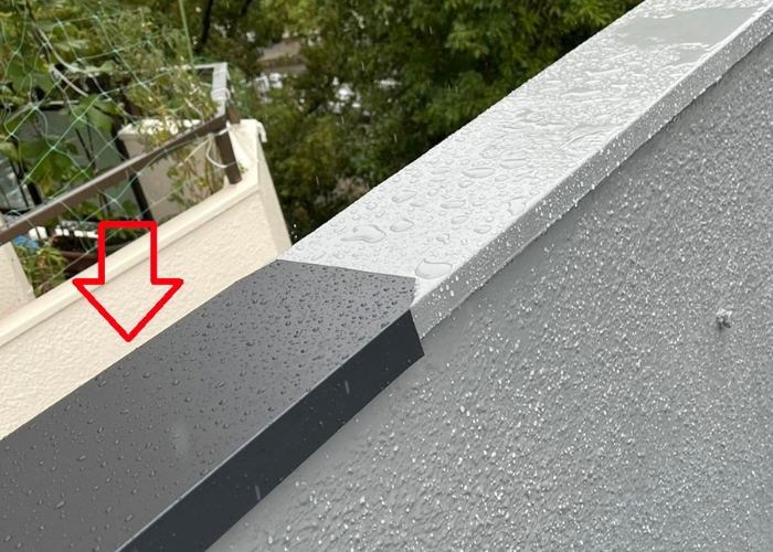 大阪市捨て笠木